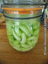 Comment Conserver Les Concombres Conserves Au Vinaigre Recettes Bocaux Conservation Legumes