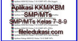 Download kkm k13 kelas 9 bahasa inggris revisi terbaru File Pendidikan Free Kkm Kbm Smp Mts Kelas 7 8 9 Kurikulum 2013 Terbaru