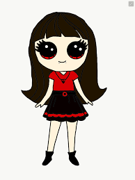 Cute Vampire Girl Dessin M I A