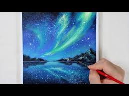 Apr 06, 2021 · how to paint easy northern lights in acrylics. Northern Lights Aurora Easy Acrylic Painting For Beginners Painting Northern Lights Canvas Painting Northern Lights Painting Acrylic Northern Lights Canvas