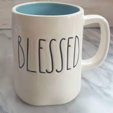 Последние твиты от find rae dunn (@raefind). New Rae Dunn Blessed Coffee Mug Blue Interior Rae Dunn Collection Rae Dunn Coffee Mugs Rae Dunn