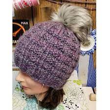 Ravelry Super Bulky Waffle Hat Pattern By Julee Fort Free Pattern Beanie Knitting Patterns Free Hat Pattern Knitting Patterns Free Hats
