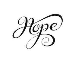 Pin By Mary Klinck On Lettering Words Of Hope Hope Tattoo Hope Word Art
