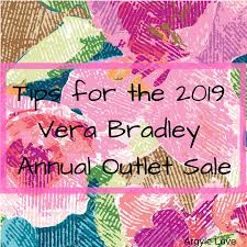 Argyle Love Tips For The 2019 Vera Bradley Annual Outlet Sale