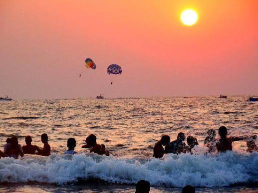 Calangute sunset