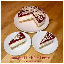 ʃpaˈɡɛtiˌaɪs) is a german ice cream dish made to look like a plate of spaghetti. Natessimo S Susse Kunst Meeeehr Spaghetti Eis Torte