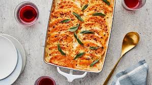 Shingled Butternut Squash And Leek Gratin Recipe Recipe In 2020 Butternut Squash Leeks Gratin Recipe Butternut