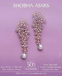 Image Result For Shobha Asar Diamond Necklace Luxurydiamondnecklace Jewelry White Diamond Earrings Diamond