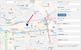 Googleマップ 地図に距離の円を描く方法 アプリの鎖