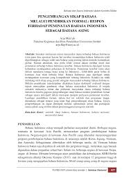 Melayu sebagai alat dan bahasa kebangsaan, bahasa ilmu, bahasa perhubungan rakyat. Https Jurnal Unej Ac Id Index Php Fkip Epro Article Download 4918 3631