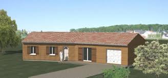 Véritable petit corps de ferme, cette belle propriété de 145 m² est pleine de charme. Construction 86 Fr Plan Maison Ossature Bois Plain Pied Type 4