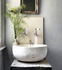 statement making powder room sinks