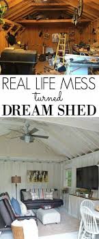New Backyard Shed Makeover Dreams 32 Ideas Backyard Dreams Gardengarageideasbackyards Pool Schuppen Schuppen Ideen Minihaus