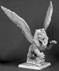 We were asked the following riddles, to which we gave the bold. Amazon Com Reaper Miniatures Sphinx Nefsokar Monster 14256 Nefsokar Unpainted D D Mini By Reaper Toys Games