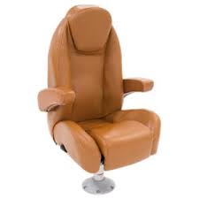 Taylor Made High Back Recliner Premium Pontoon Helm Seat With Flip Up Bolster Marine Hardware Taylormade Bolsters
