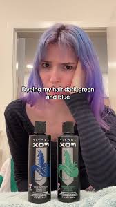 Wrath and Blue Jean Mixed Dye Arctic Fox