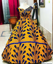 Afrikaanse Kleding Ankara Galajurk Prom Dress Afrikaans Etsy In 2020 African Print Fashion Dresses African Dresses For Kids African Design Dresses