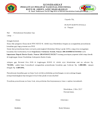 10 contoh surat permohonan dengan penulisan yang baik dan. Contoh Surat Permohonan Kenaikan Gaji Dari Majikan