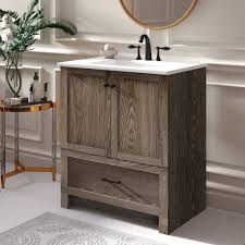 Add style and functionality to your space with a new bathroom vanity from the home depot. Foundry Select Shirk 30 Single Bathroom Vanity Set Reviews Wayfair