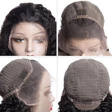 Texture wavy curly kinky curly. Brazilian Human Hair Deep Curly Wig Queenlife
