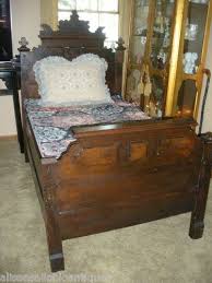 Victorian Child S Bed High Headboard Spoon Carved Ornate Eastlake Complete Victorian Decor Headboard Victorian Bed