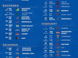 Calling all basketball fans!the kentucky association of basketball coaches and kentucky high for immediate release: Kentucky Basketball 2019 20 Schedule Set A Sea Of Blue