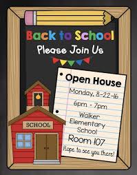 Open House Invitation Editable Back To School Meet The Teacher School Open House Open House Invitation School Invitation
