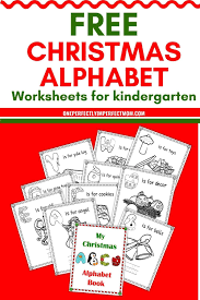 Maybe you would like to learn more about one of these? Free Christmas Alphabet Worksheets For Kindergarten One Perfectly Imperfect Mom