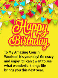 Happy birthday wishes for cousin. Happy Birthday Cousin Messages With Images Birthday Wishes And Messages By Davia