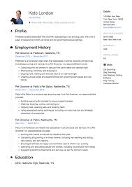 Its indirect competitors are amazon, walmart, and target. Pet Groomer Resume Writing Guide 12 Samples Pdf 2020