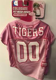 Details About Clemson Tigers Pink Pet Jersey Dog Md See Photos Size Chart Official Ncaa 7437