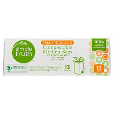 While such a 'landfill gas' can and is captured and used as an energy source, the. Simple Truth Compostable Kitchen Bags 12 Bags Vitacost