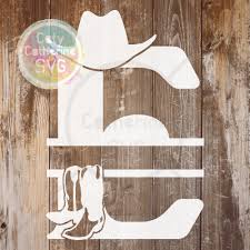 Download Letter E Cowboy Monogram Includes Cowboy Boots Cowboy Hat Svg Cut File Caty Catherine