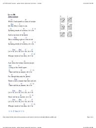 May 11, 2021 · how can it be g c d g that thou, my god, should die for me? Let It Be By John Lennon Guitar Chords Guitar Tabs And Lyrics Chordie Apple Corps English Musicians