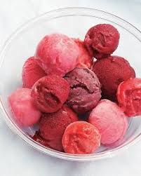 Berry Sorbet Rezept Sorbet Rezepte Eiscreme Rezept Hausgemachtes Eis