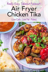 Air Fryer Chicken Tikka Recipe In 2020 Healthy Curry Recipe Chicken Tikka Air Fryer Chicken