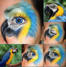 Weird Bird From Finding Dory Makeup Monday Crazy Bird Eye While Some People Do This I M Lucky If My Eyeliner Is Straight Halloween Eye Makeup Crazy Eye Makeup Halloween Eyes