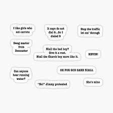Discover and share quotes by one direction. One Direction Quotes Stickers Redbubble
