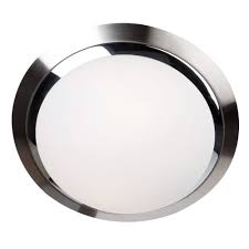 Deckenleuchten & deckenlampen online kaufen xxxlutz.de unterschiedliche anzahl an leuchtmitteln & energieeffizienzklassen shoppen sie online! Led Badezimmer Deckenleuchte Aus Glas 1 Flammig Ip44 Wasserschutz Silber D 35 Cm Deutsche Leuchten De