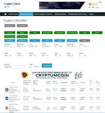 Sia Mining Profitability Calculator When Will The Altcoins Again