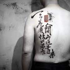 2/ hình xăm chữ phạn ở lưng. Co Thá»ƒ Báº¡n ChÆ°a Biáº¿t Hinh XÄƒm Chá»¯ Trung Quá»'c Va Y NghÄ©a Thu Vá»‹