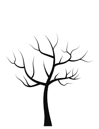 There are tons of great resources for free printable color pages online. Tree Template Without Leaves Originalmom