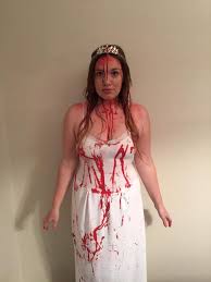 Maybe you would like to learn more about one of these? Carrie Bloody Prom Dress Halloween Scary Costume Etsy