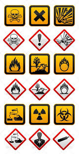 New And Old Hazard Symbols Hazard Symbol Pictogram Symbols