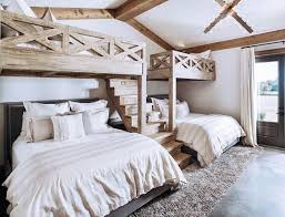 Bunk Beds Twin Over Full Size Bunk Beds Mattress Set Of 2 Furniturebogor Furni In 2020 Bunk Beds Built In Bunk Bed Rooms Home