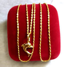 When you buy gold jewelery in hydeabad it has to be mixed. 18k Pure Gold Saudi Gold Necklace 1 61 Grams Shopee Philippines