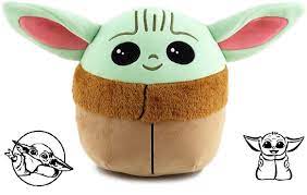 Baby Yoda Squishmallow Alike Baby Yoda 12 Inches Baby Yoda Super Soft Plush Toy Pillow 1 Pc Walmart Com