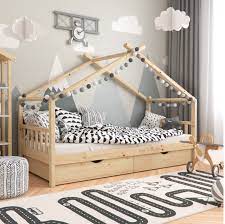 montessori children s floor bed frame with storage drawers 3ft bebek mobilya erkek bebek yatak yatak cadir