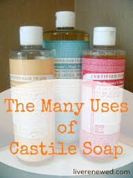 how to use castile soap the many uses