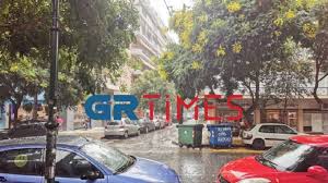 Καιρός, άνεμοι, μέγιστες και ελάχιστες θερμοκρασίες, ανατολή και δύση. Kairos Isxyrh Kataigida Twra Sth 8essalonikh